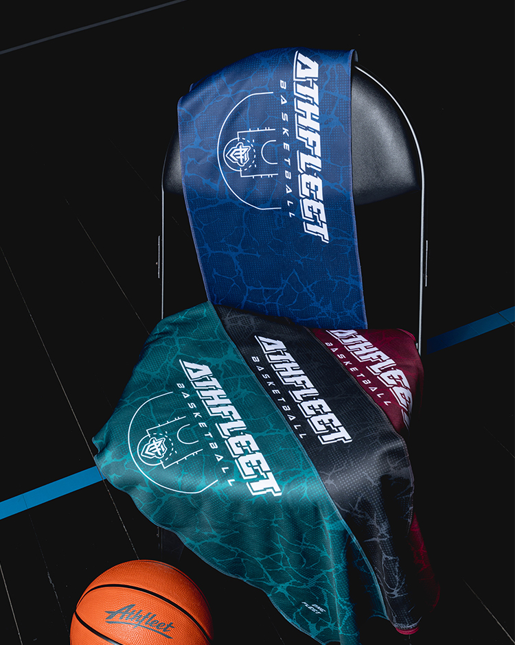 VOYAGE BSK Towel / 啟航籃球運動毛巾 遠洋藍