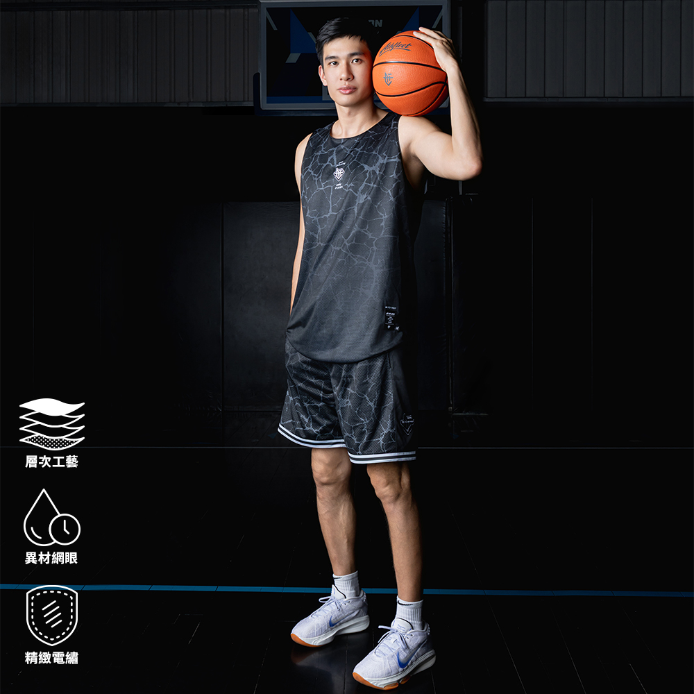 VOYAGE BSK Jersey / 啟航雙面籃球衣 深淵黑