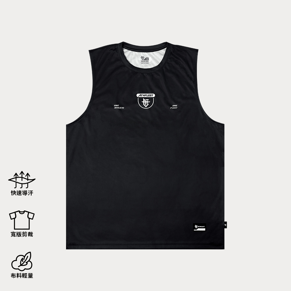 VOYAGE BSK  Practice Tank / 啟航籃球熱身背心 深淵黑
