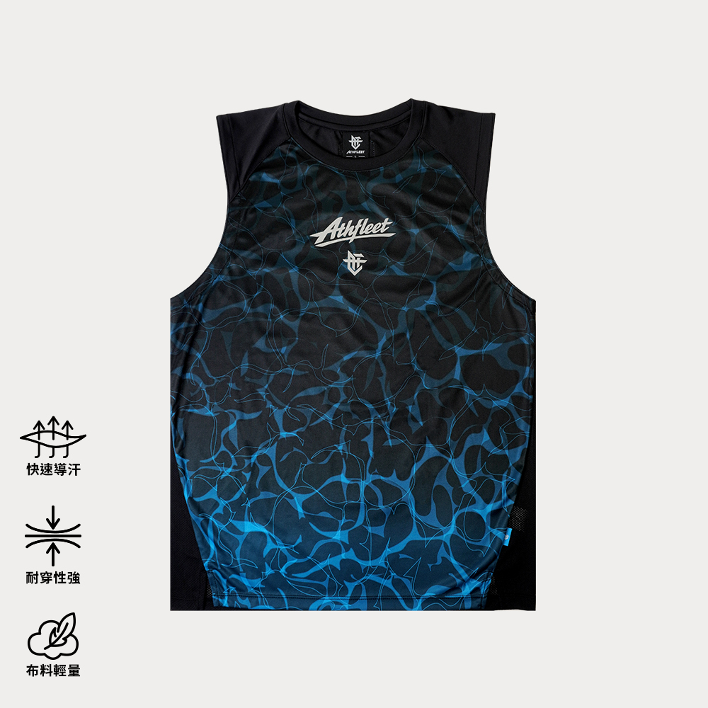 VOYAGE FlowTech Tank / 啟航訓練背心 暗潮黑